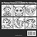 Adorable Fantasy Creatures Coloring Book For Adults: Magical Fantasy Creatures Coloring Book for Relaxation and Stress Relief