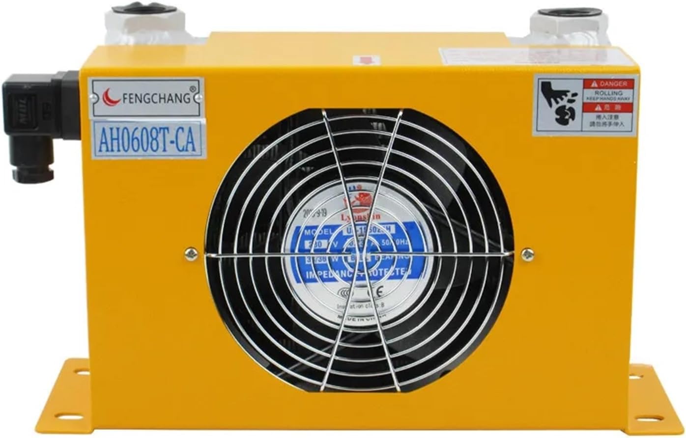 60L/min Hydraulic Air Cooler AH0608T-CA Hardware Tools Fan Air Cooling Oil Cooling Machine 24v (Ac 380v)