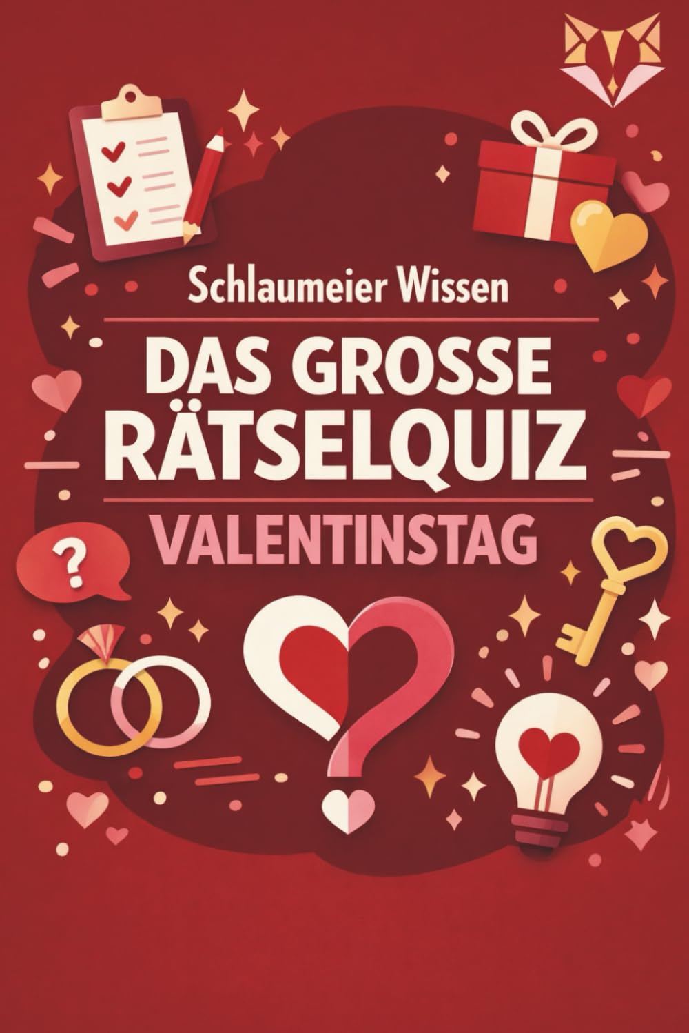 Schlaumeier Wissen: Das grosse Rätselquiz - Valentinstag: 250 spannende Fragen & Antworten: Liebeswissen, kuriose Fakten, berühmte Paare und globale ... perfekte Geschenk für Paare und Erwachsene.