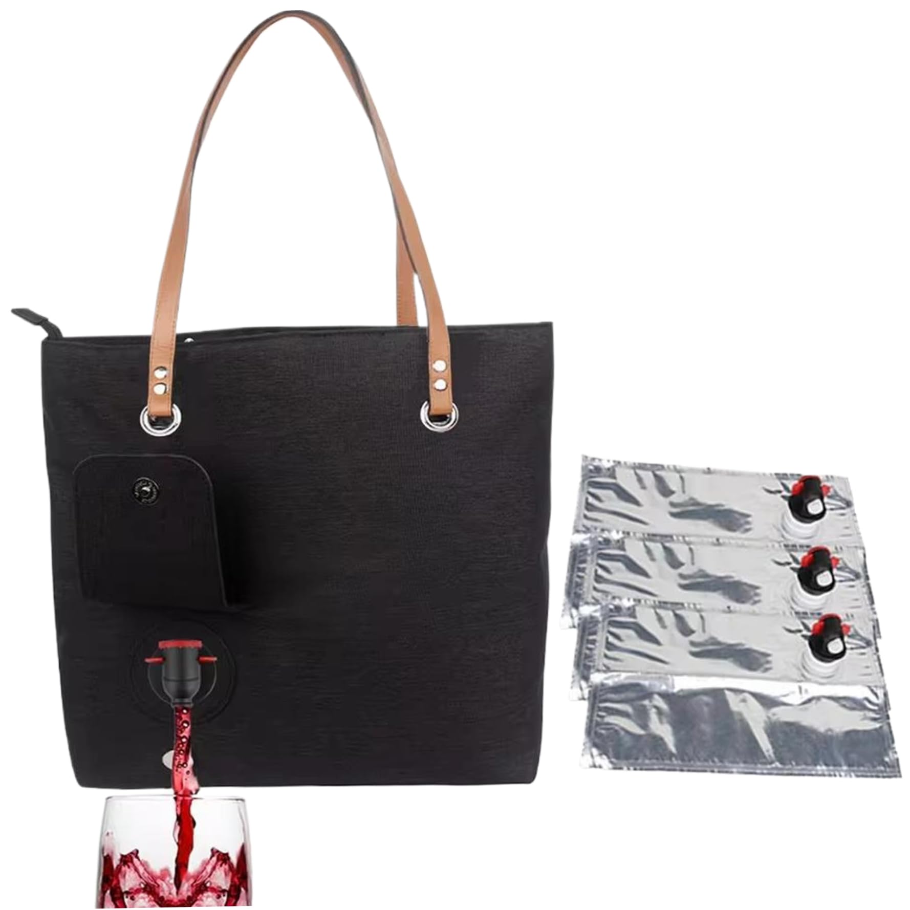 Sac fourre-tout à vin isotherme et étanche pour le camping et voyage