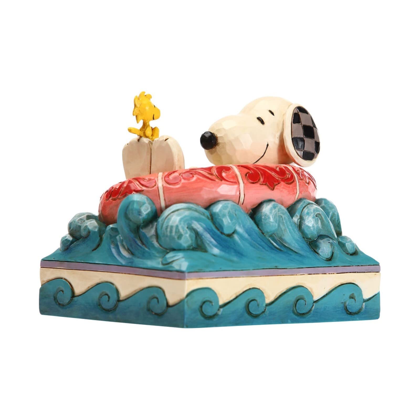 Amazon.com: Enesco Peanuts by Jim Shore Snoopy and Woodstock in