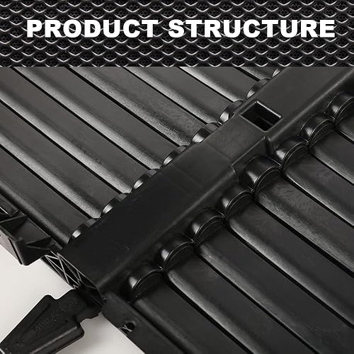 Miniatura 7 de CROSSDESIGN Rejilla superior del obturador del radiador compatible con Chevy Equinox 2018/compatible con GMC Terrain 2018 2019 2020