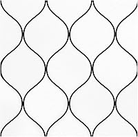 Vista 30 de Azulejo de vinilo autoadhesivo retro de 12 x 12 pulgadas, Affinity, 10 azulejos/10 pies cuadrados.