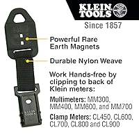 Vista 6 de Klein Tools Kit de prueba eléctrica con medidor de abrazadera, probador GFCI, divisor de línea, colgador magnético y accesorios