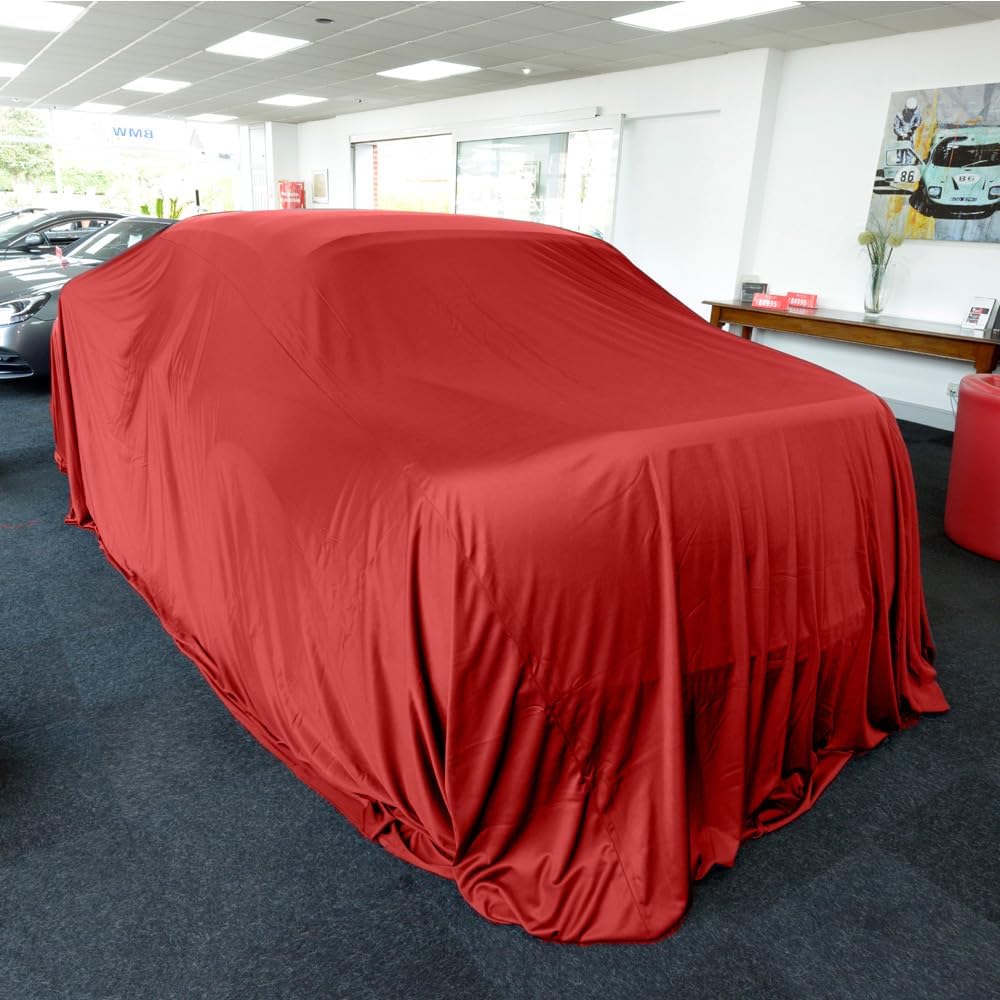 Showroom Reveal Car Cover - Large Size (Red)