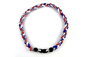 MapofBeauty Sport Three Colors Three Braided Rope Tornado Necklace