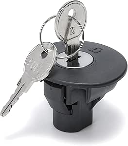 Easy Fuel Locking Gas Cap for Ford Edge Escape Expedition Explorer F150 Fiesta Flex Focus Fusion Taurus Mustang Lincoln MKS MKT MKX MKZ Navigator Mercury Mountaineer Milan Marier