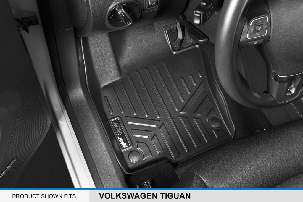MAXLINER Floor Mats 2 Row Liner Set for 2009-2017 Volkswagen Tiguan - Image 2