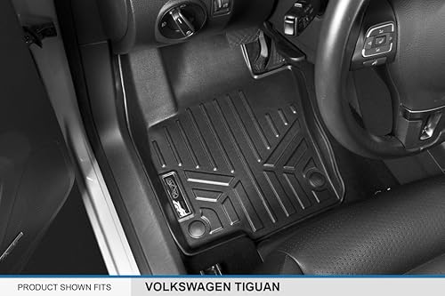 Miniatura 2 de MAXLINER - Juego de alfombrillas de 2 filas para Volkswagen Tiguan 2009-2017