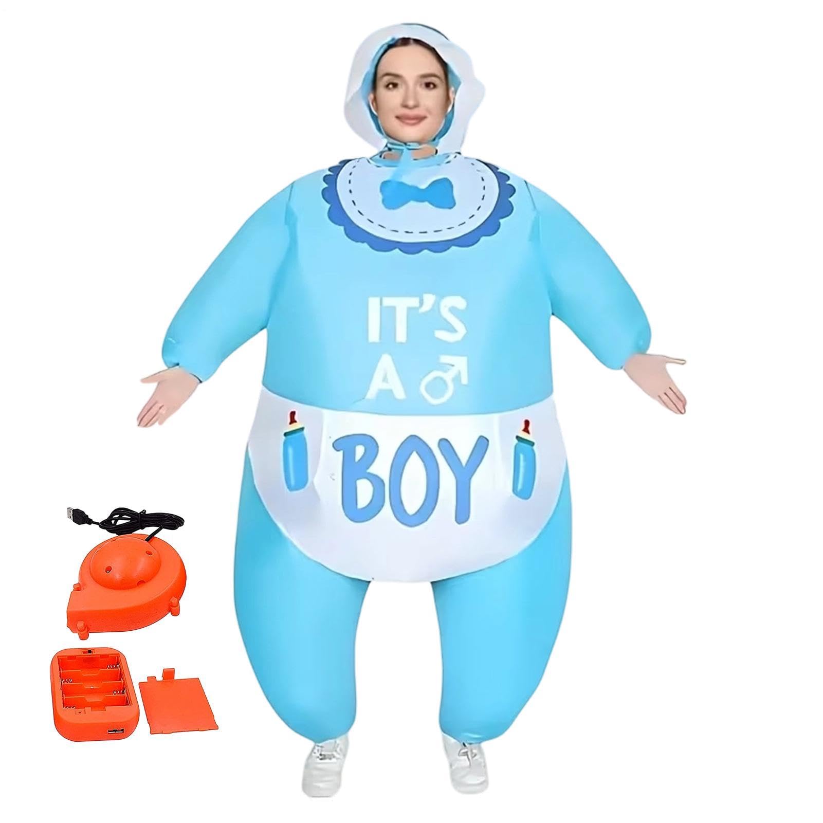Nadmuchiwane kostiumy dla dorosłych zabawne przebranie na Halloween i