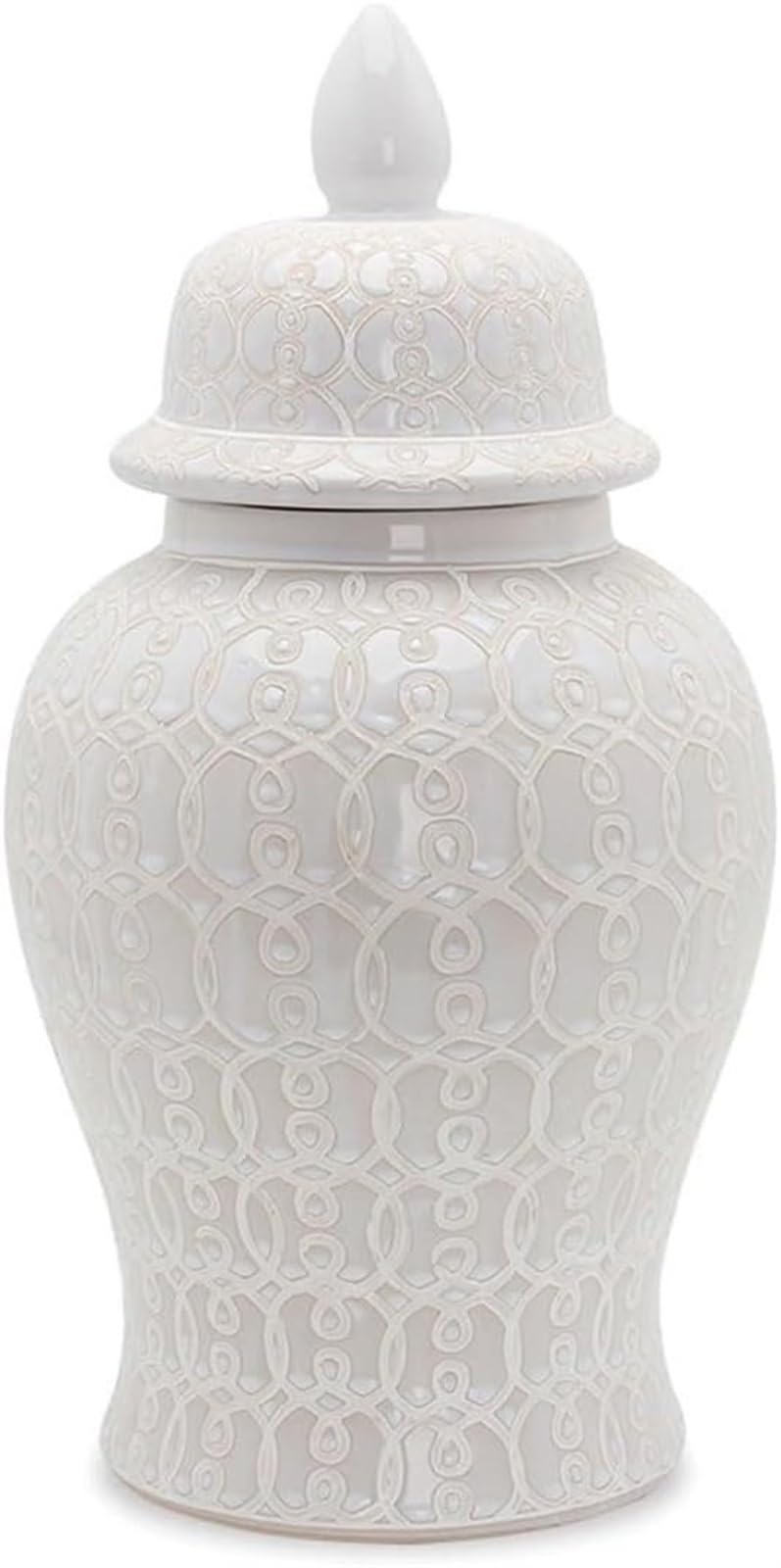 GFJHdfhE Chinese Style Decorative Jar Ceramic Vase Ginger Jar Floral Vases With Lid Enamel Porcelain Temple Jars Tea Storage Flower Display