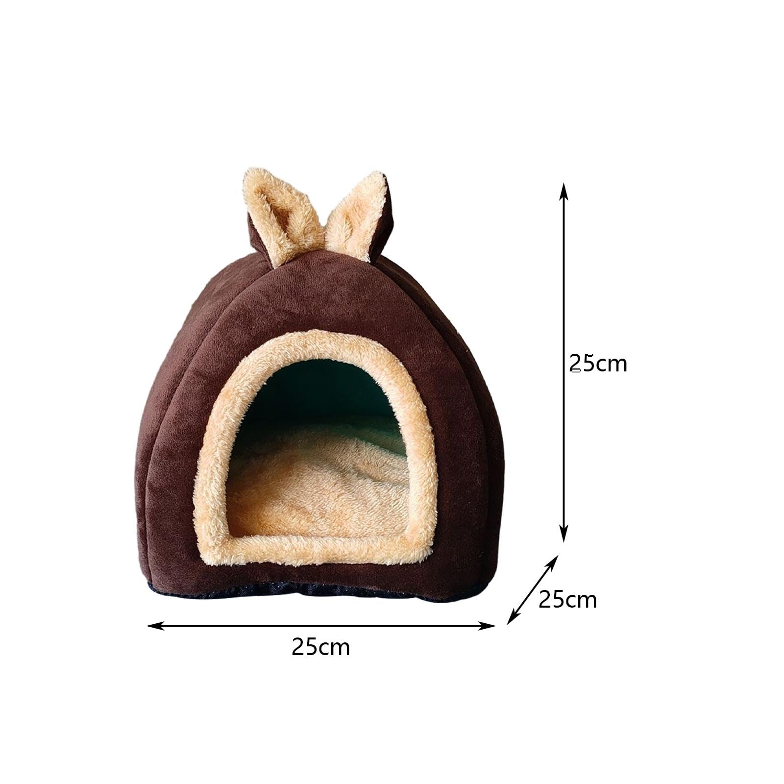 MagiDeal Lit pour Petits Animaux de Compagnie, lit pour Cochon d'Inde, Cage Lavable pour Lapin, nid pour Lapin, Petit Animal, hérisson, écureuil, Accessoires, M