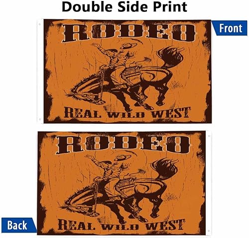 Miniatura 9 de Yekiua Bandera de Pascua feliz de 3 x 5 pulgadas cola de conejo huevos de Pascua rosados azules resistentes a la decoloración color vivo cabecera de