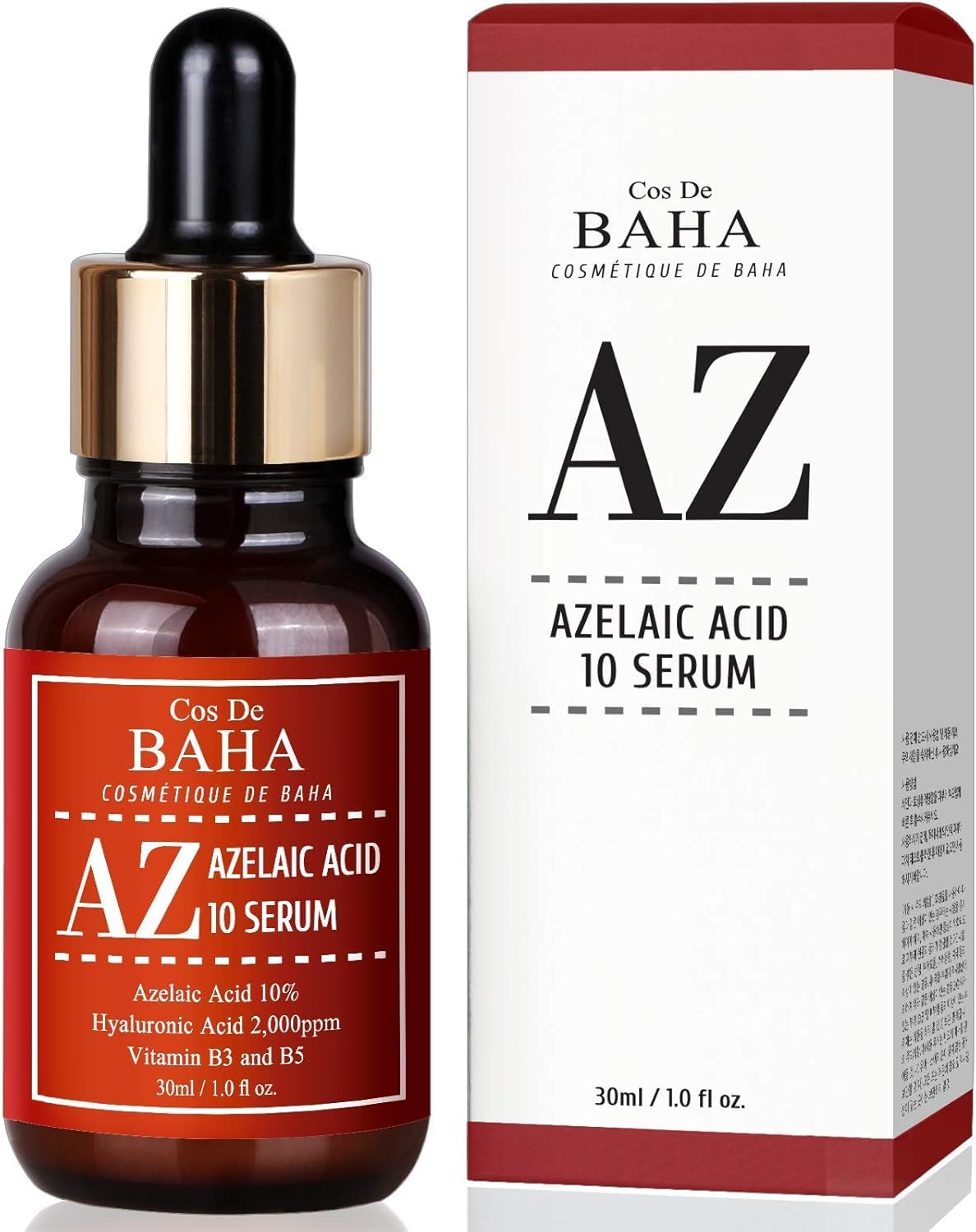 Cos De BAHA Azelaic Acid Facial Serum with Niacinamid (30ml