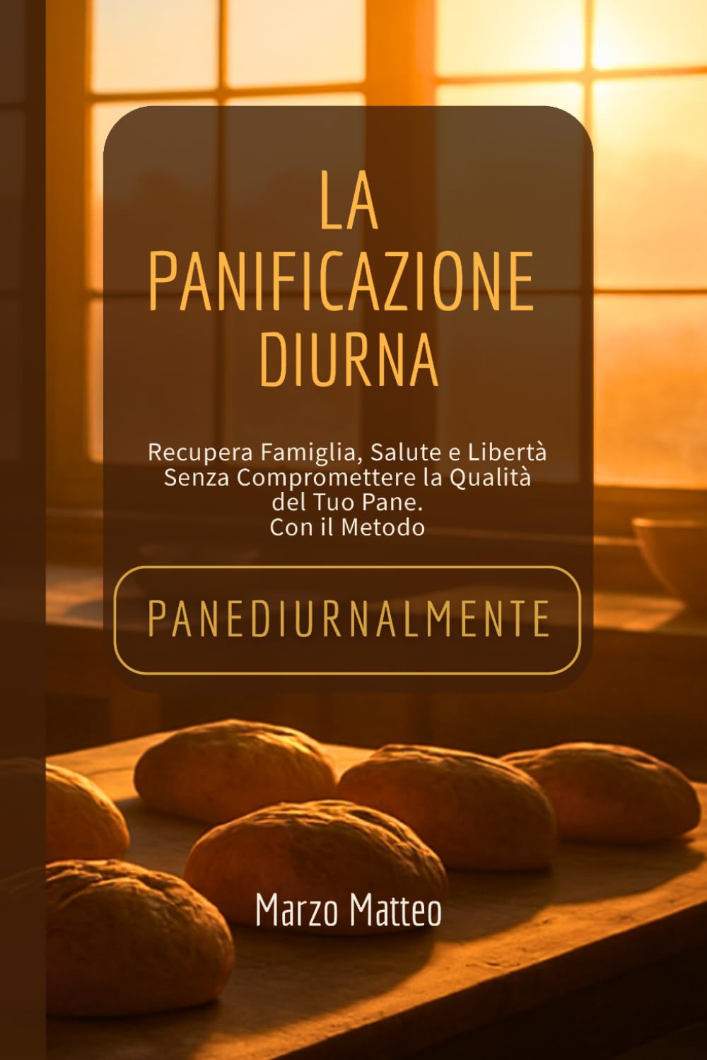 PANEDIURNALMENTE, La Panificazione Diurna: Come Liberarti dalla Notte, Recuperare la Salute e Raddoppiare i Margini Senza Sacrificare la Qualità del Tuo Pane. (LA COLLANA PANEDIURNALMENTE: I MANUALI)