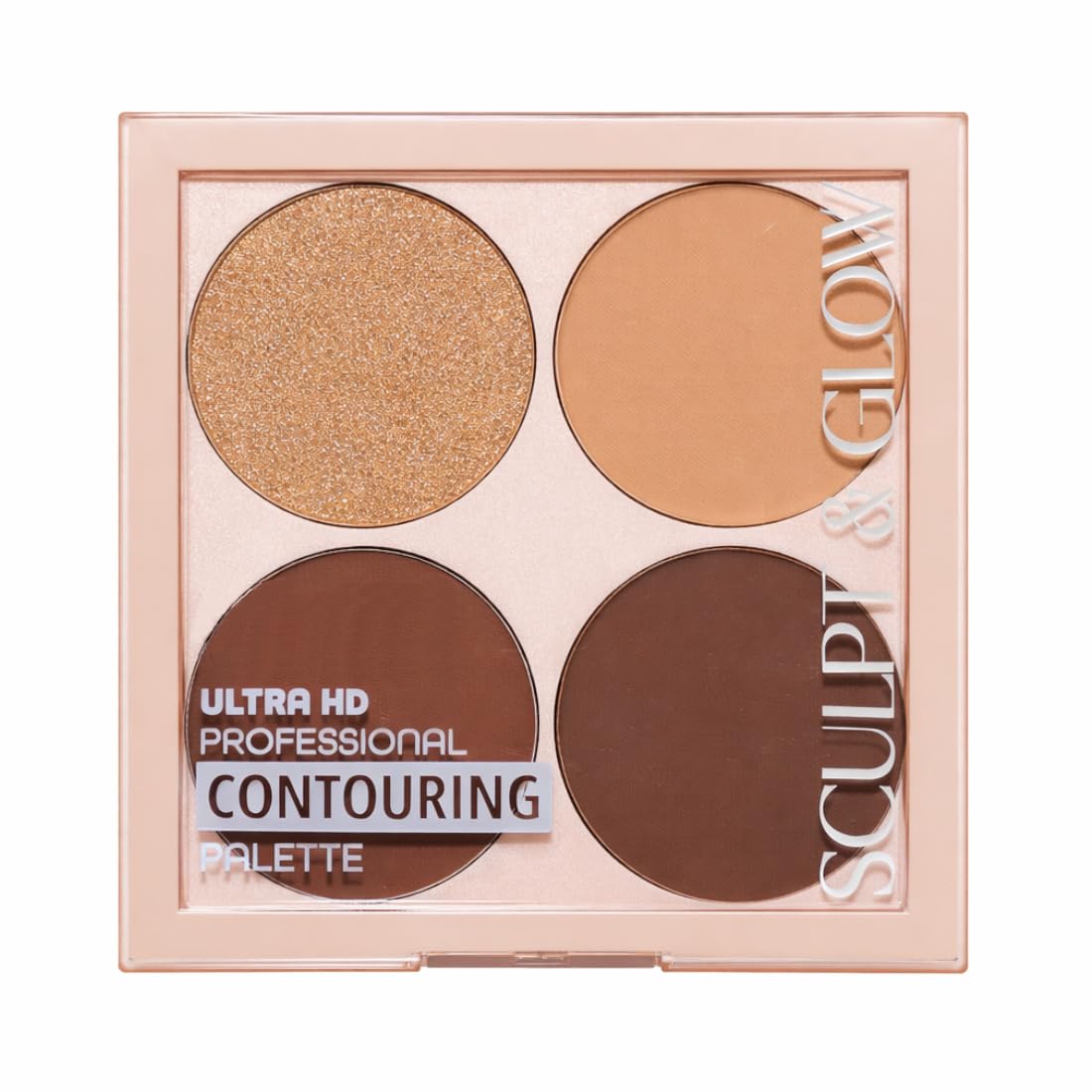 Sculpt and glow ultra hd professional contouring palette | face shaping contouring and bronzing palette-image-5
