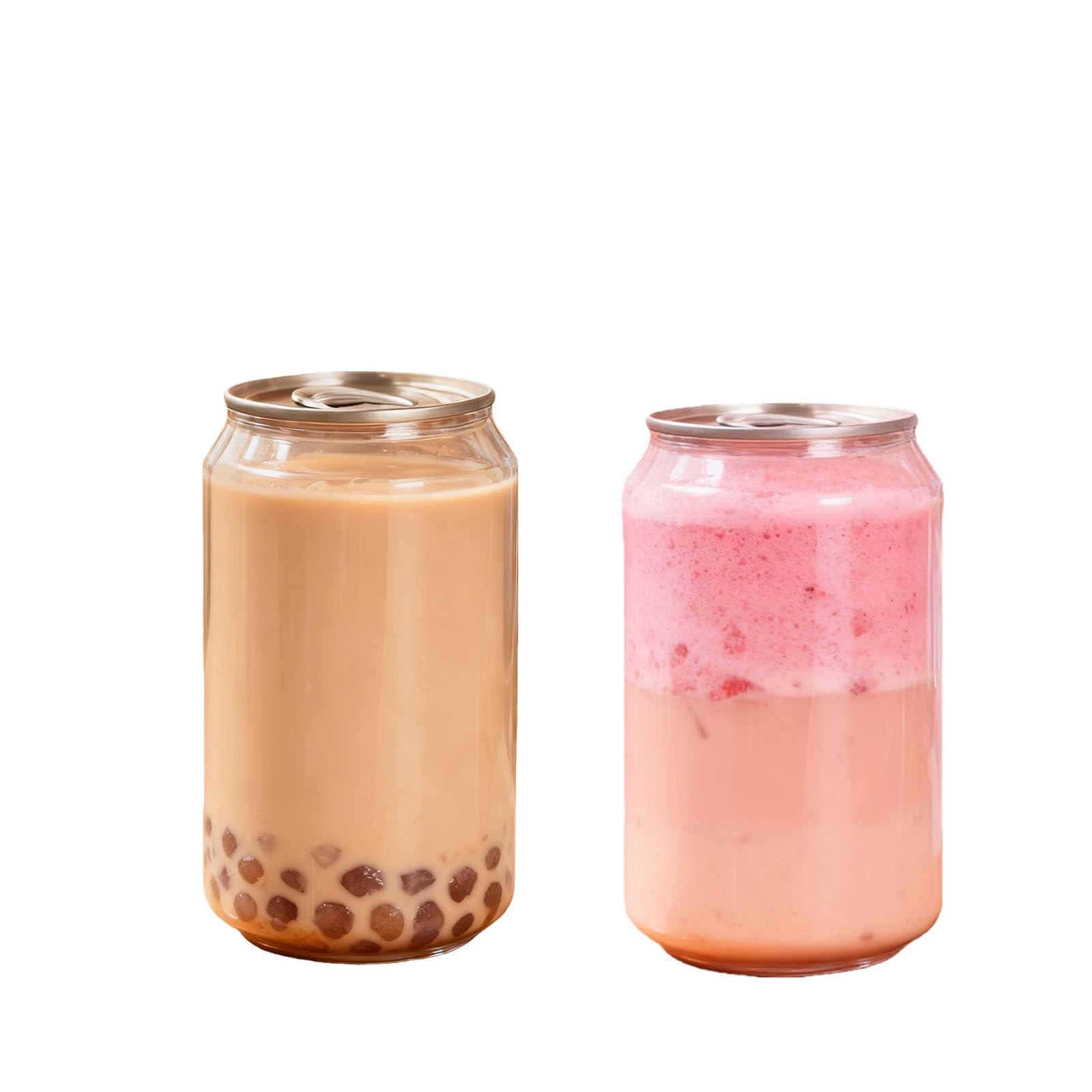 Szczelne aluminiowe pojemniki na sok z pokrywkami, 500 ml, 330 ml, 250 ml, idealne do domu i na imprezy, 300 zestawów, idealne do napojów i napojów
