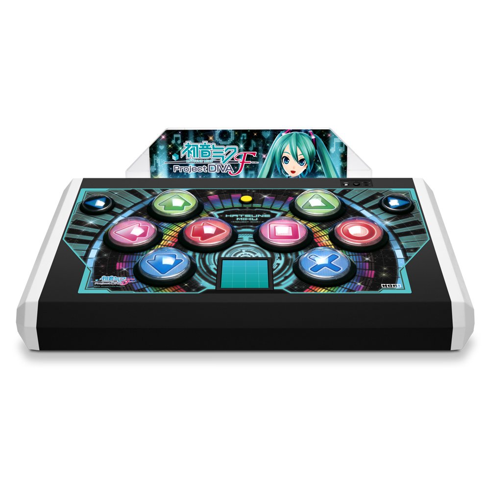 Amazon Com Hatsune Miku Project Diva F Dedicated Controller Privilege Original Cleaning Cloth Included Video Games