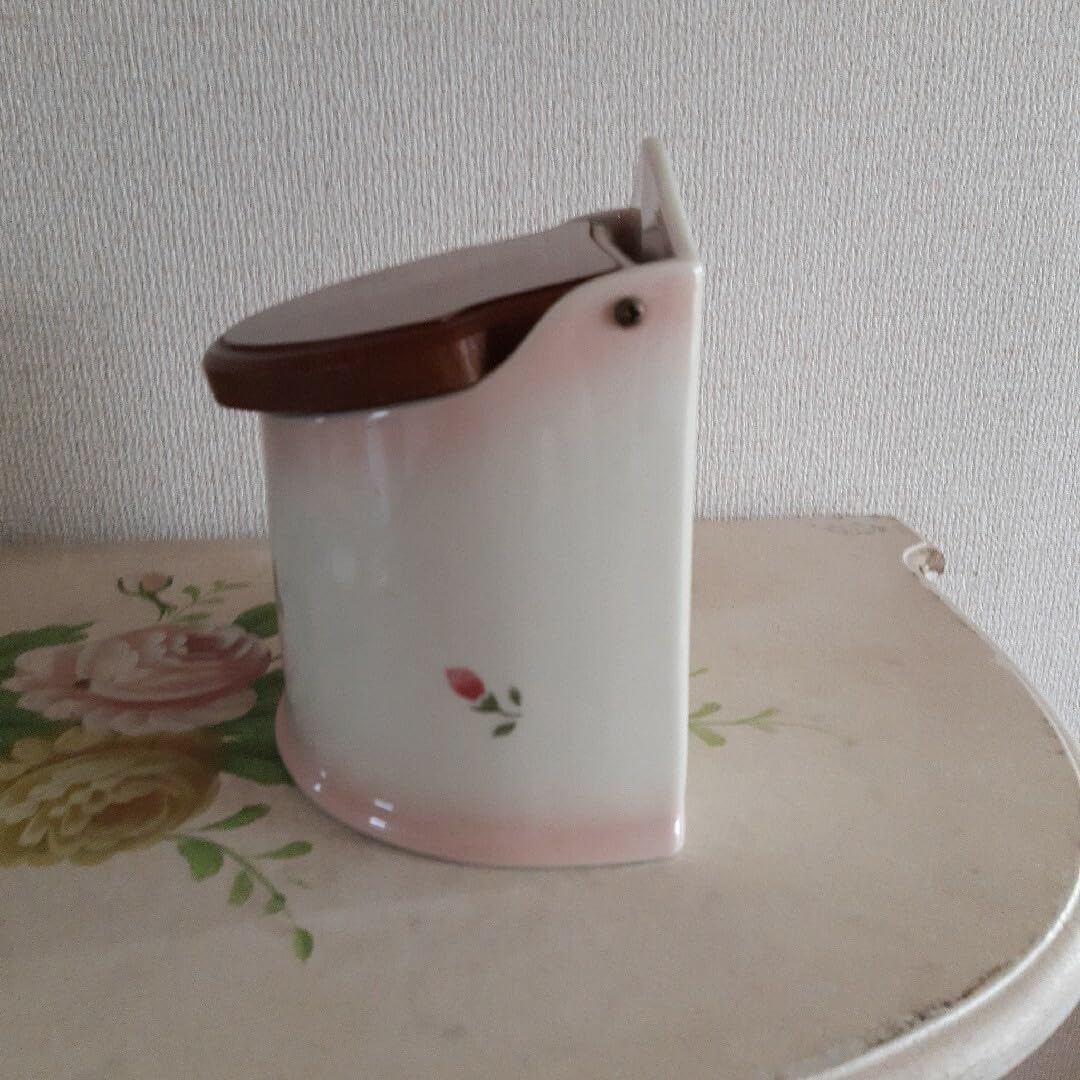 ショップ ニャンコ先生様専用 マニーローズ木製蓋陶器小物入れ