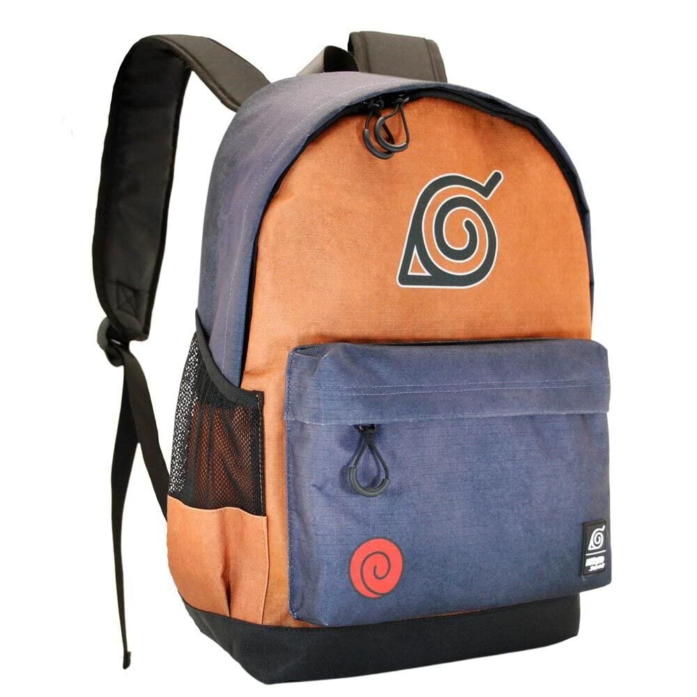 Mochila ECO 2.0 Naruto Symbol naranja escolar juvenil espaciosa de 22.5L 7