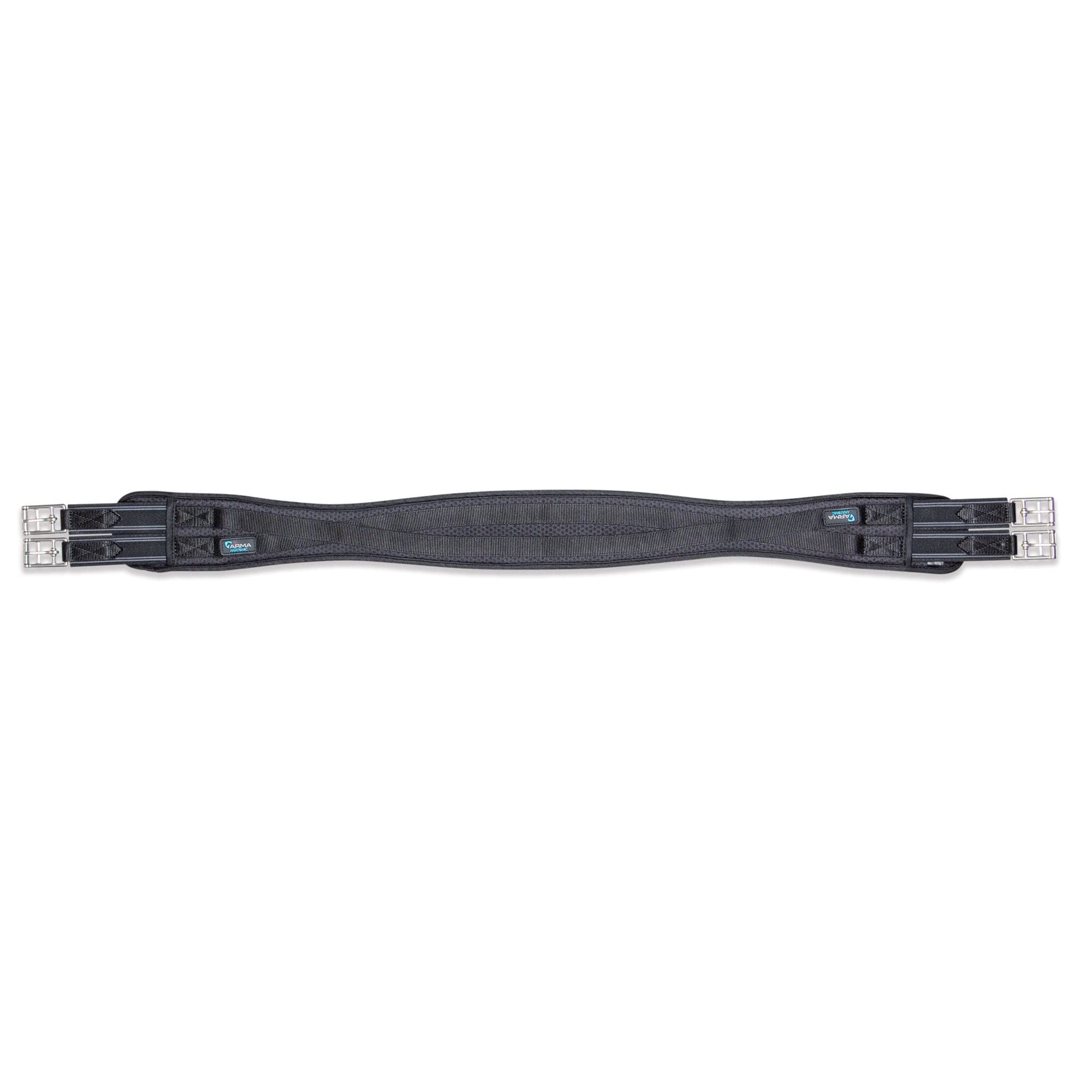 Shires ARMA Airflow Girth - Elastic - Black 50