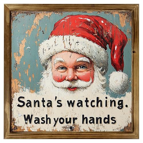 Weihnachtsmann-Wandkunst, Weihnachtsmann-Bilder für die Wand -...