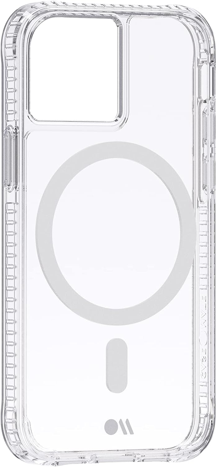 Case-Mate - Tough Series - MAGSAFE Case for iPhone 13 Mini - Compatible with MAGSAFE Accessories & Charging - 15 ft Drop Protection - 5.4 Inch - Tough Clear Plus