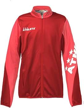 ATHLETA ジャケット Mサイズ 黒/赤 Amazon | ATHLETA(アスレタ)ジャージジャケット メンズ サッカー