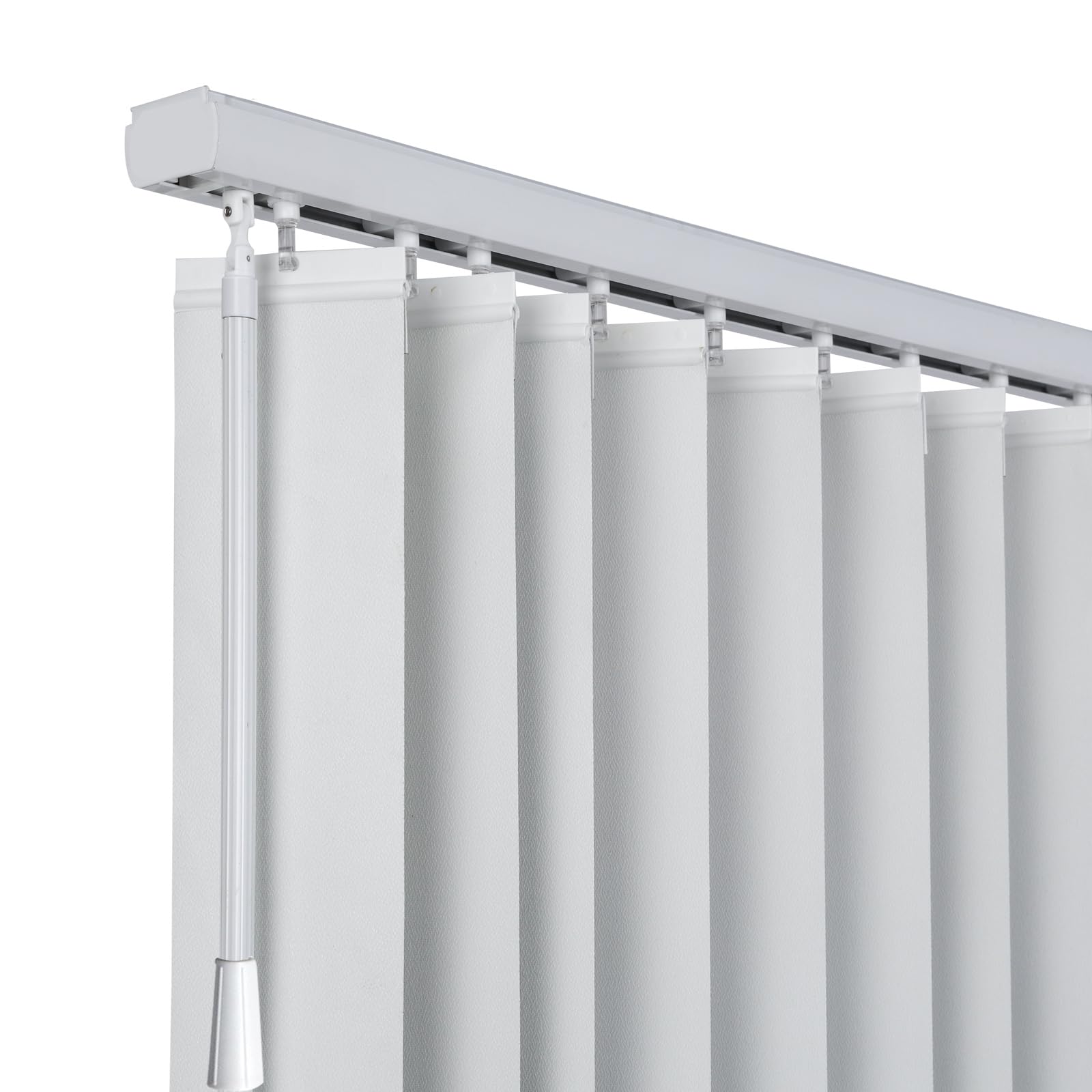 Cordless Fabric Vertical Window Blinds, Sliding Door Blinds & Shades,98% Blackout Privacy Window Shades, Vertical Blinds for Doors, Sliding Blinds,