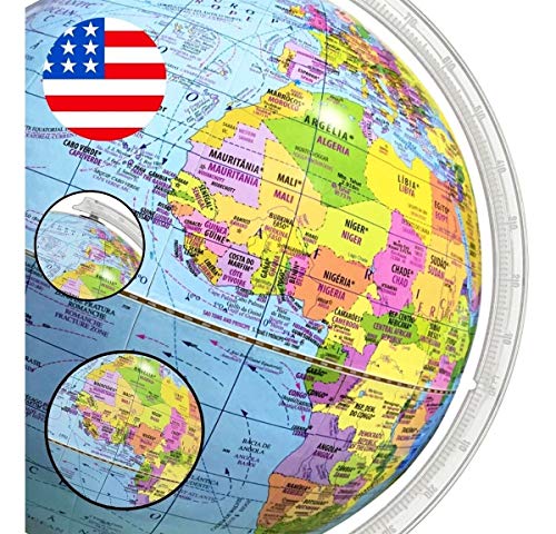 Globo Politico BILÍNGUE 30 cm - Jott Play