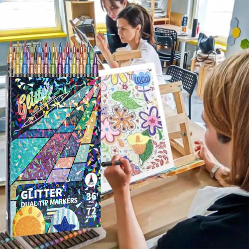 Stylos à dessin et marqueurs d'art de coloriage pour journal - 3