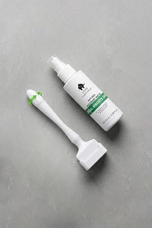 140 Titanyum  neli Ayarlanabilir Dermastamp - Biberiye Suyu Seti D k lme Kar t  100ml -