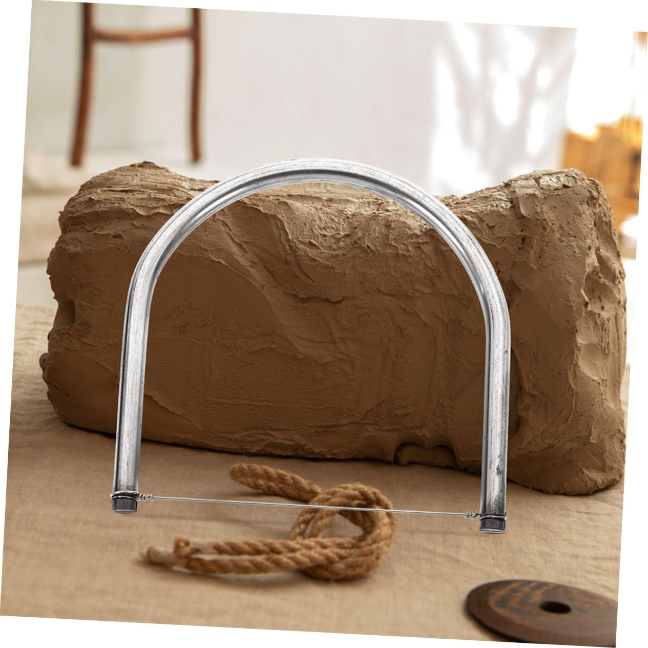 OSALADI 3 series Herramienta De Corte De Barro Herramientas De Corte De Alambre Herramientas Para Esculpir Arcilla Herramienta Para Hacer Cerámica Arcilla De Secado 2 piezas x 3