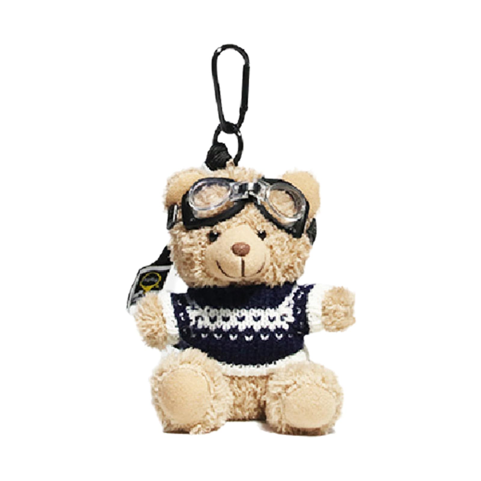 Morain Lovely Bear Keychain Pendant for Bag and Key Plush Keyring Phone Charm Animal