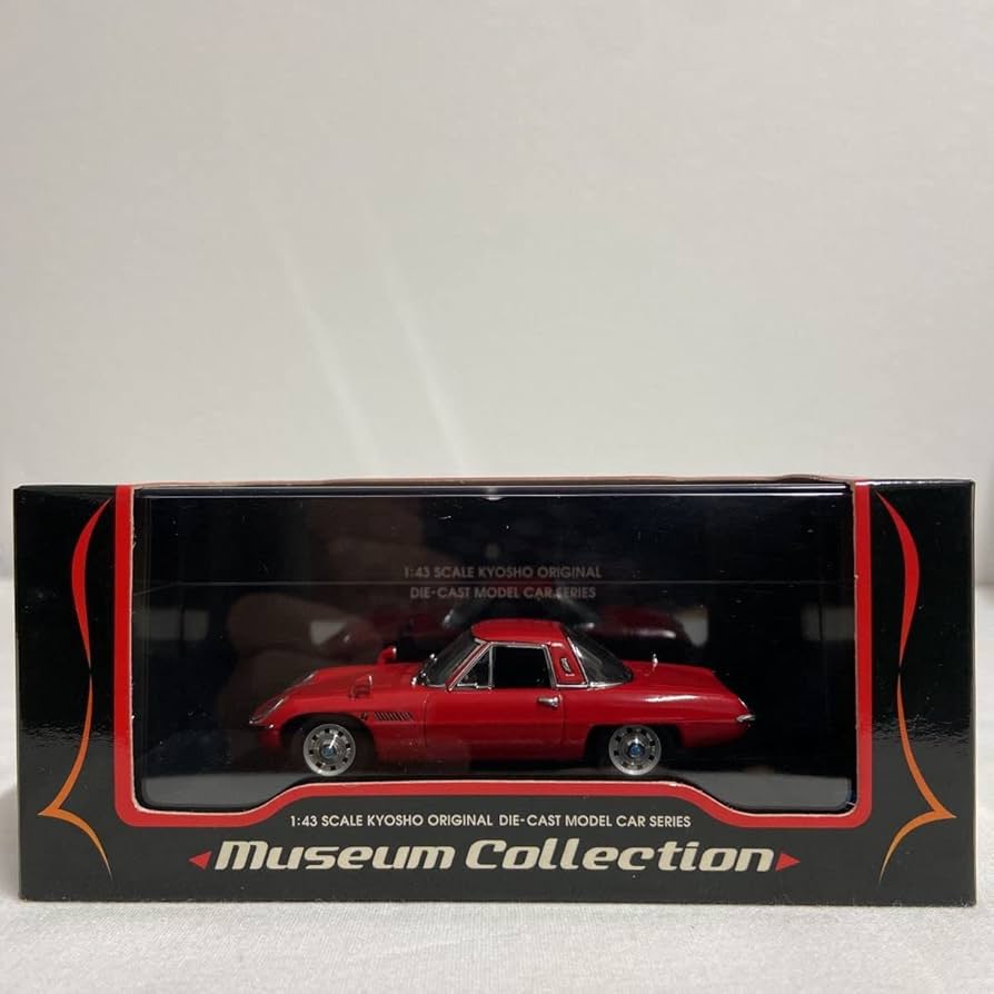 Mazda Cosmo Sport 1/43 スケールモデル 1/43 マツダ コスモスポーツ マラソンデラル-ト 1968 No.18 1/43