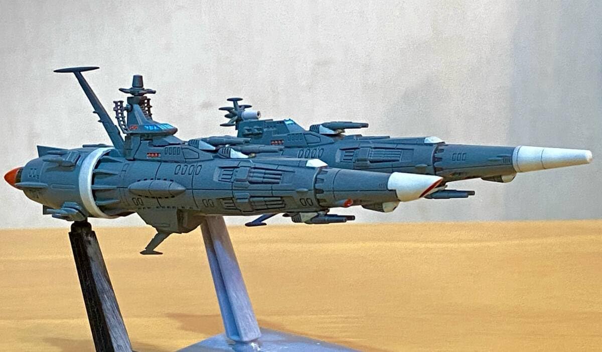 2199ワンフェス 宇宙戦艦ヤマト ガミラス艦隊次元潜航艇司令艦長
