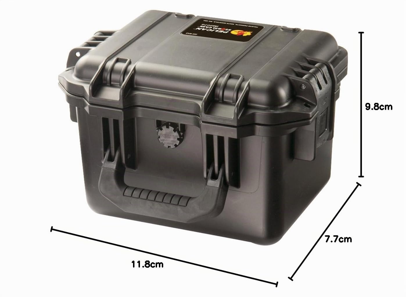 PELI Storm IM2075 petite valise étanche pour équipement de caméra, capacité 8L, fabriquée aux États-Unis, avec insert de mousse personnalisable, couleur: noire