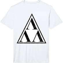 Mens Vintage Tri Lambda Fraternity Adams College 1984 Performance T-Shirt