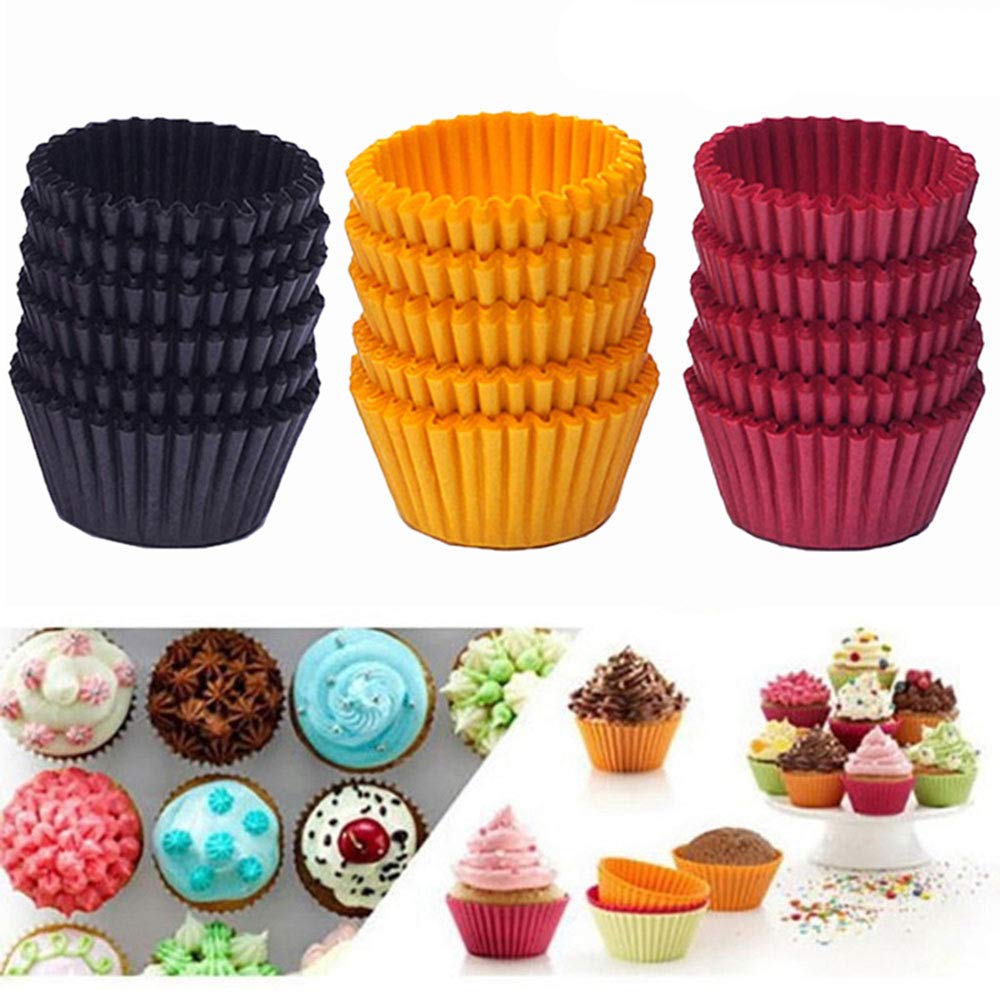 1000 Caissettes à Muffins En Papier – Ovales, Résistantes à La Chaleur, Anti-graisse, Pour Pâtisserie