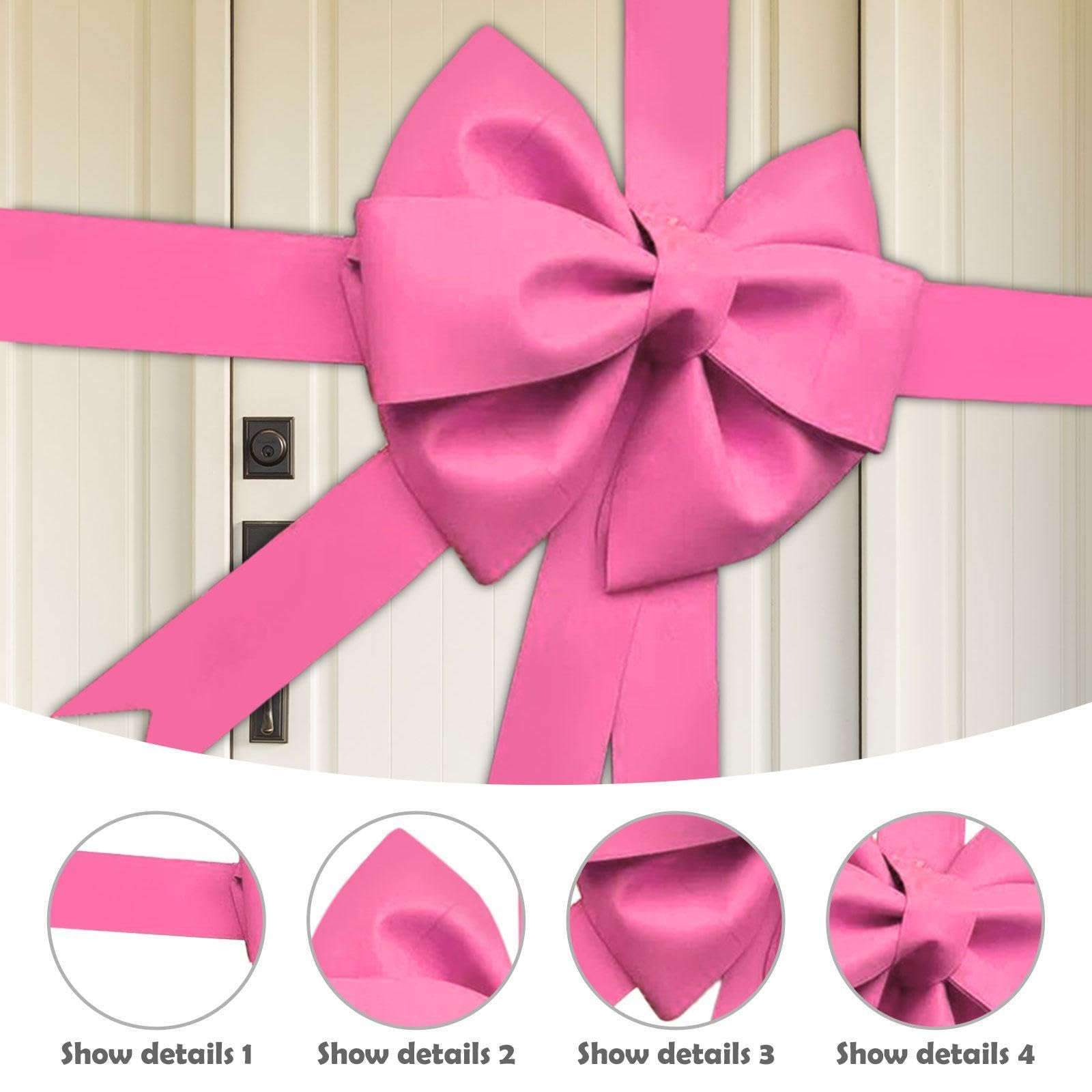 Kit Fai da Te per Realizzare Un Grande Fiocco, Sfondo Fai da Te, Decorazioni per la casa, Decorazioni da Parete con Fiocco, Rosa