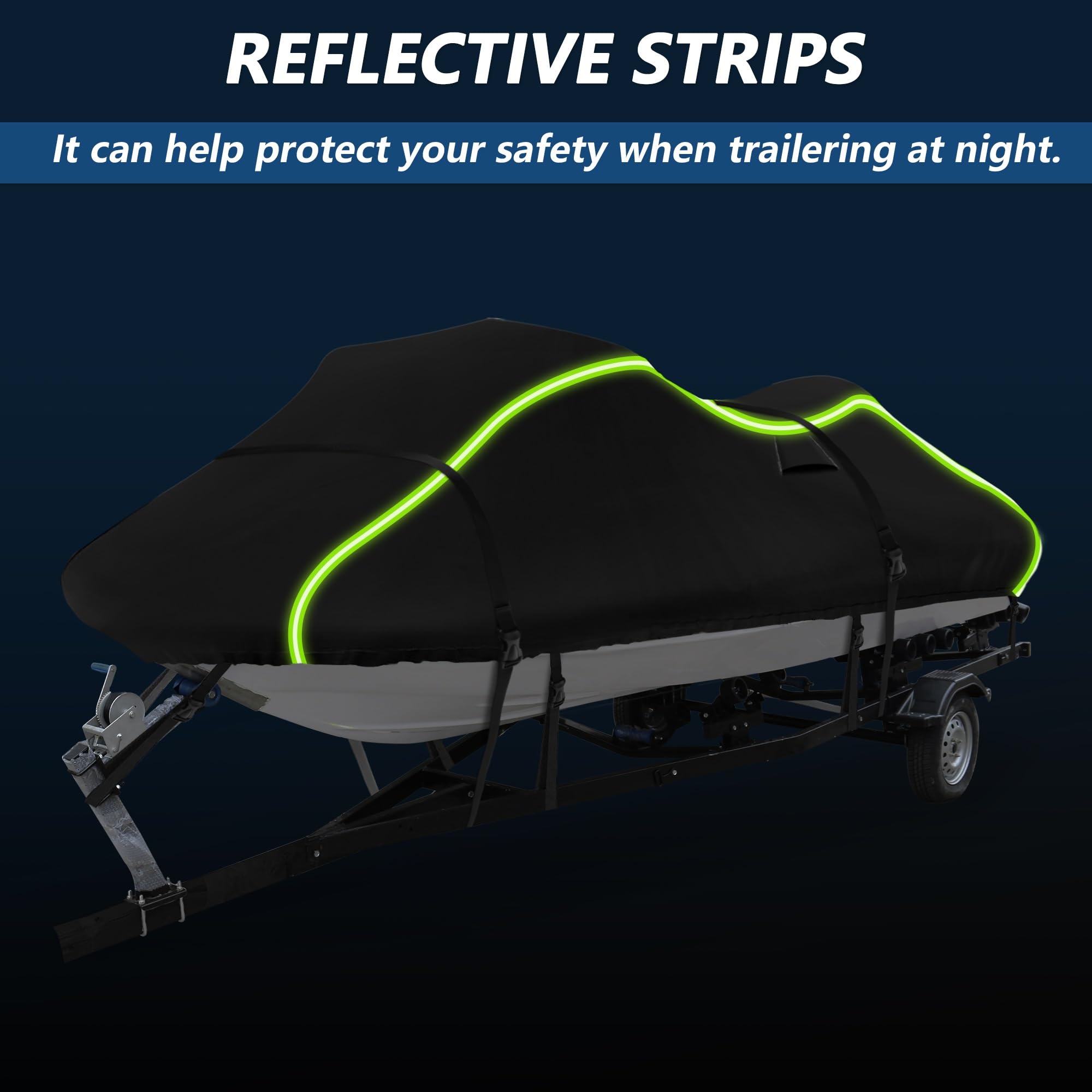 Funda para Moto Acuática para Sea Doo RXP-X RS 300 260 Apex Wake 170, Fabricada En Oxford 300D Resistente Al Agua Y A Los Rayos UV. Tela, Apta para Remolque