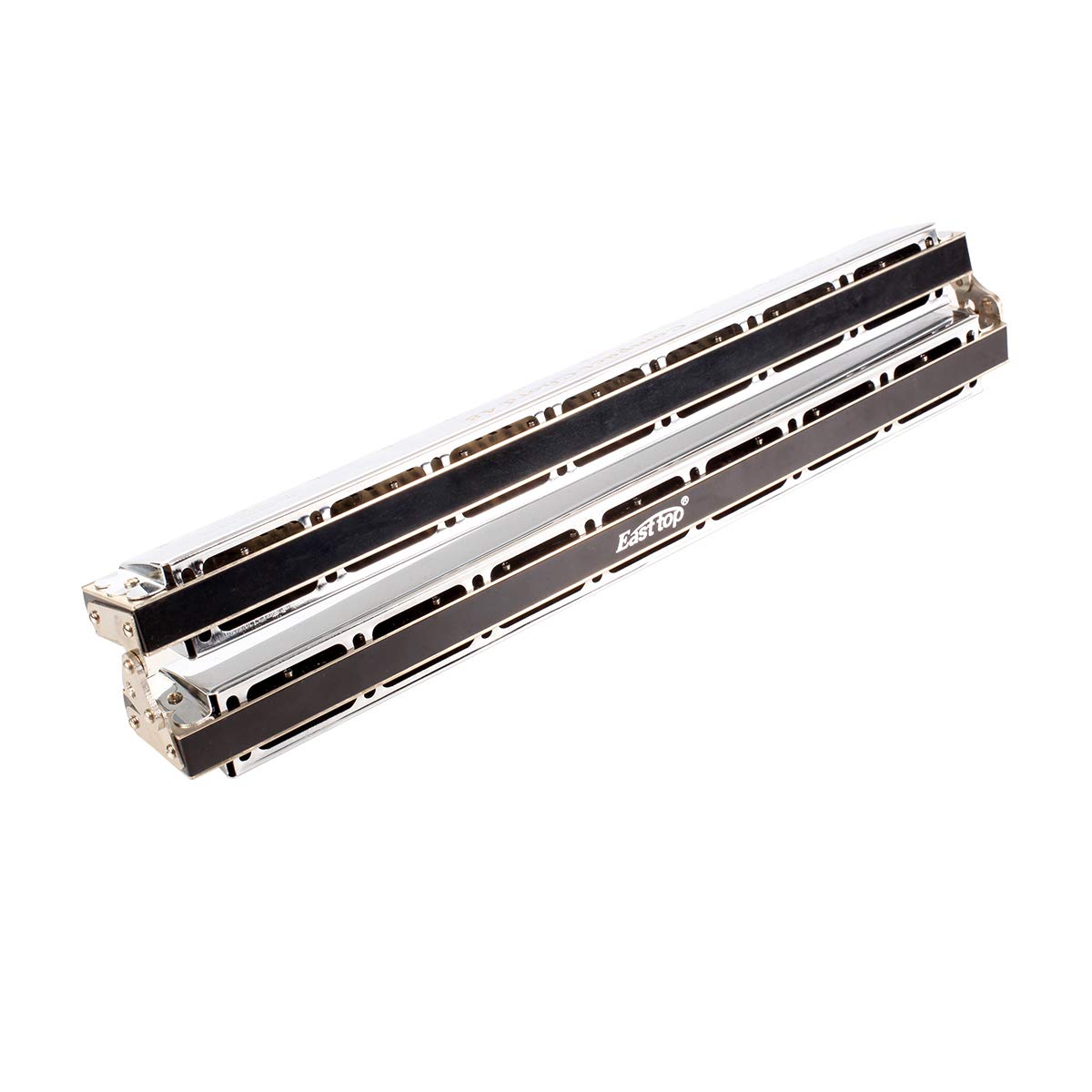 Clé d'harmonica d'accord de groupe East Top 48 de C avec étui, harmonica de mise à niveau pour adultes, musiciens professionnels et étudiants