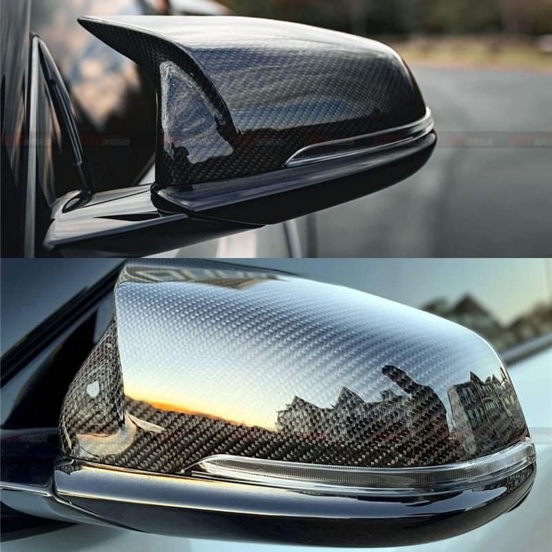 For Toyota Supra A90 Improvements Replace Real Carbon Fiber Car Outside Wing Mirror Trim Rearview Mirror Cover 2018 2019 2020 2021
