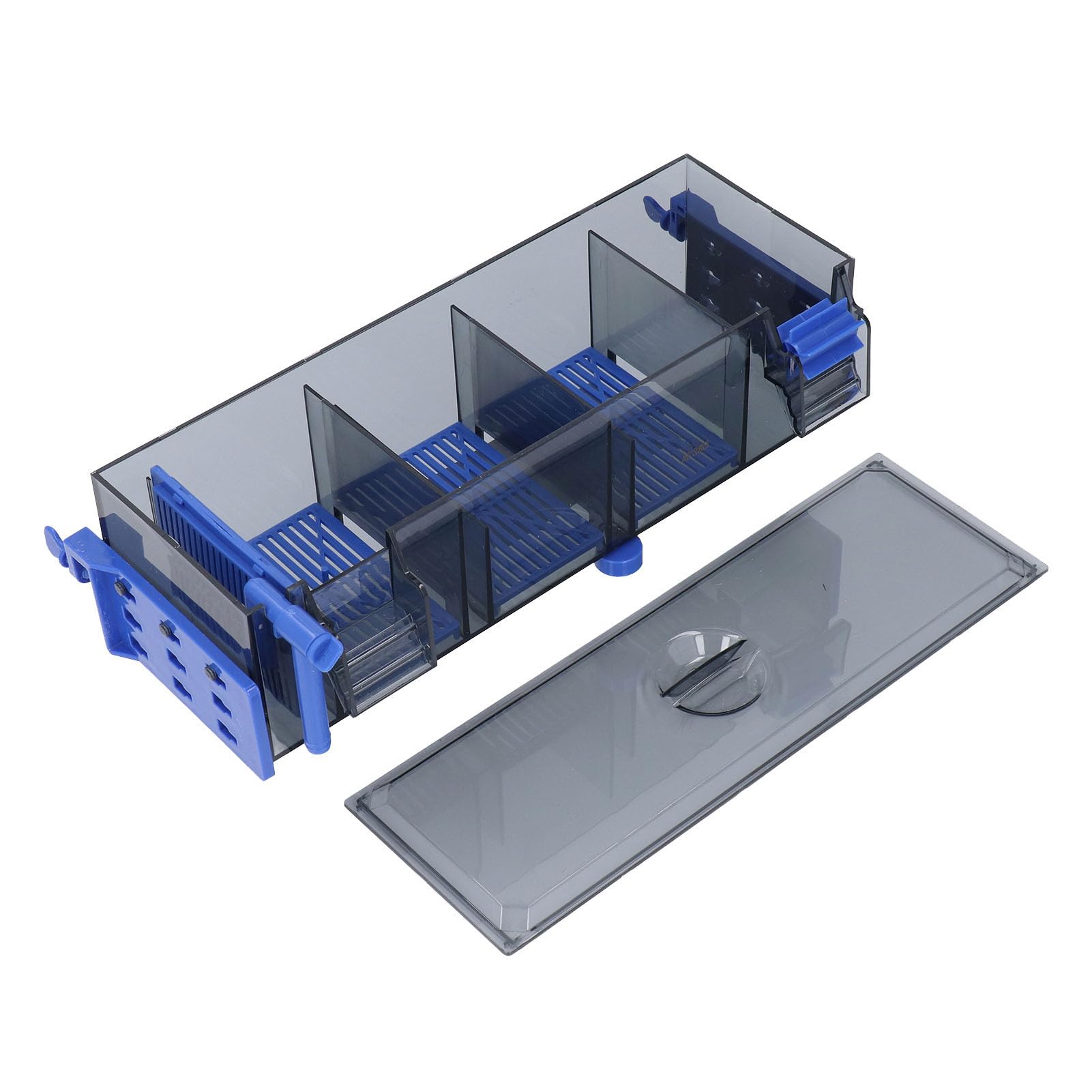 Fabater Filtre de Puissance D'Aquarium, Filtre de Puissance de Roue Suspendue Filtre D'Aquarium de Cascade, Système de Filtration à 3 étapes Submersible pour Aquarium, Réservoir de Tortues