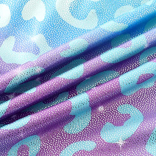 HOZIY Long Sleeve Leotards for Girls Gymnastics Kids Toddler Tumbling Outfits Floral Unicorn Galaxy Rainbow Stripe Pattern