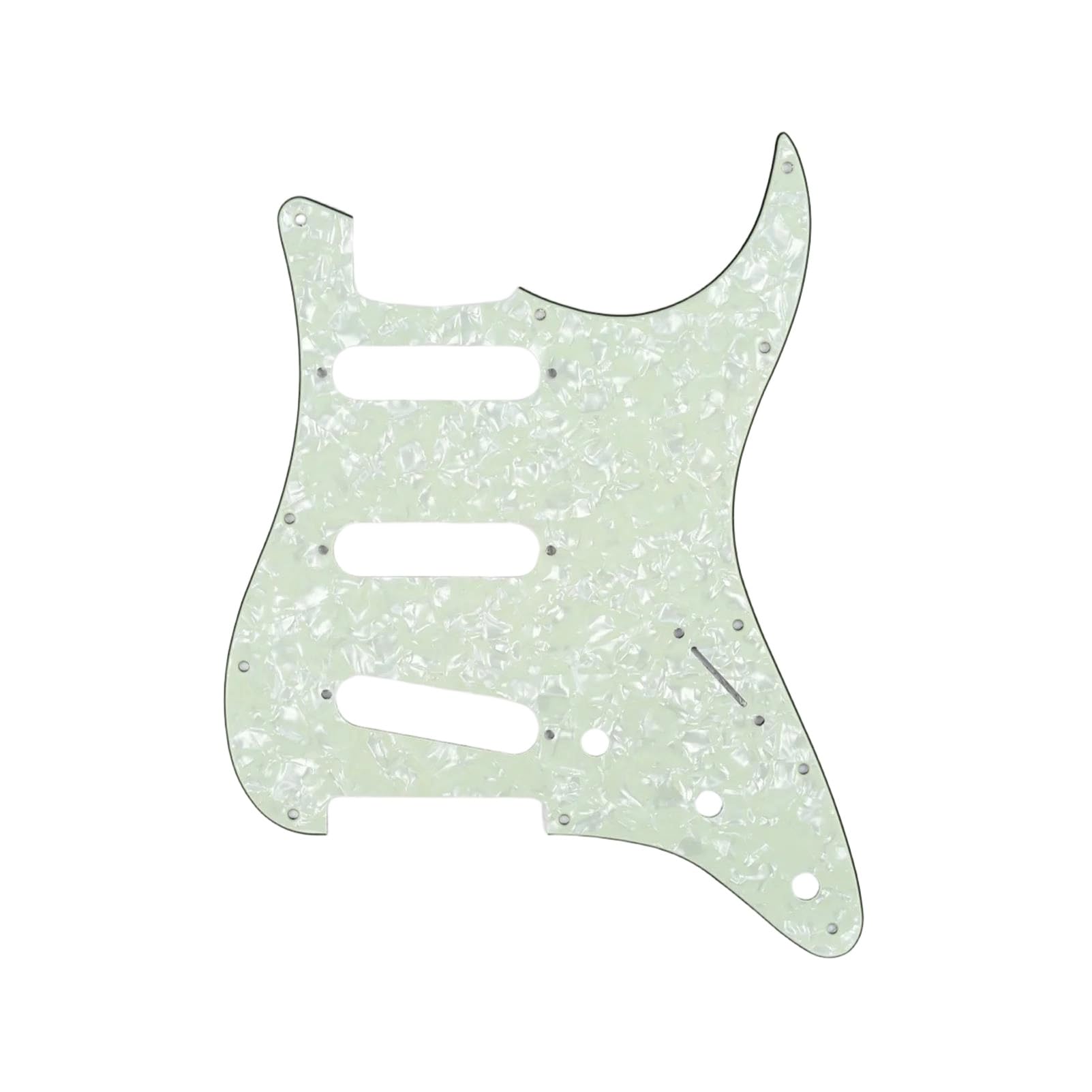 Standard Pickguard do gitary elektrycznej SSS Professional 11 Otworowa Maskownica Do Gitary Elektrycznej ST W Standardowym Nowoczesnym Stylu(4Ply Light)