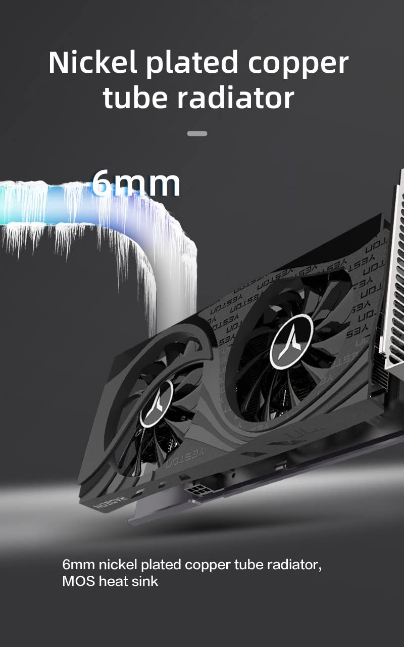 Amazon | YESTON Radeon Gaming RX 6500 XT 4GB D6 GDDR6 6nm