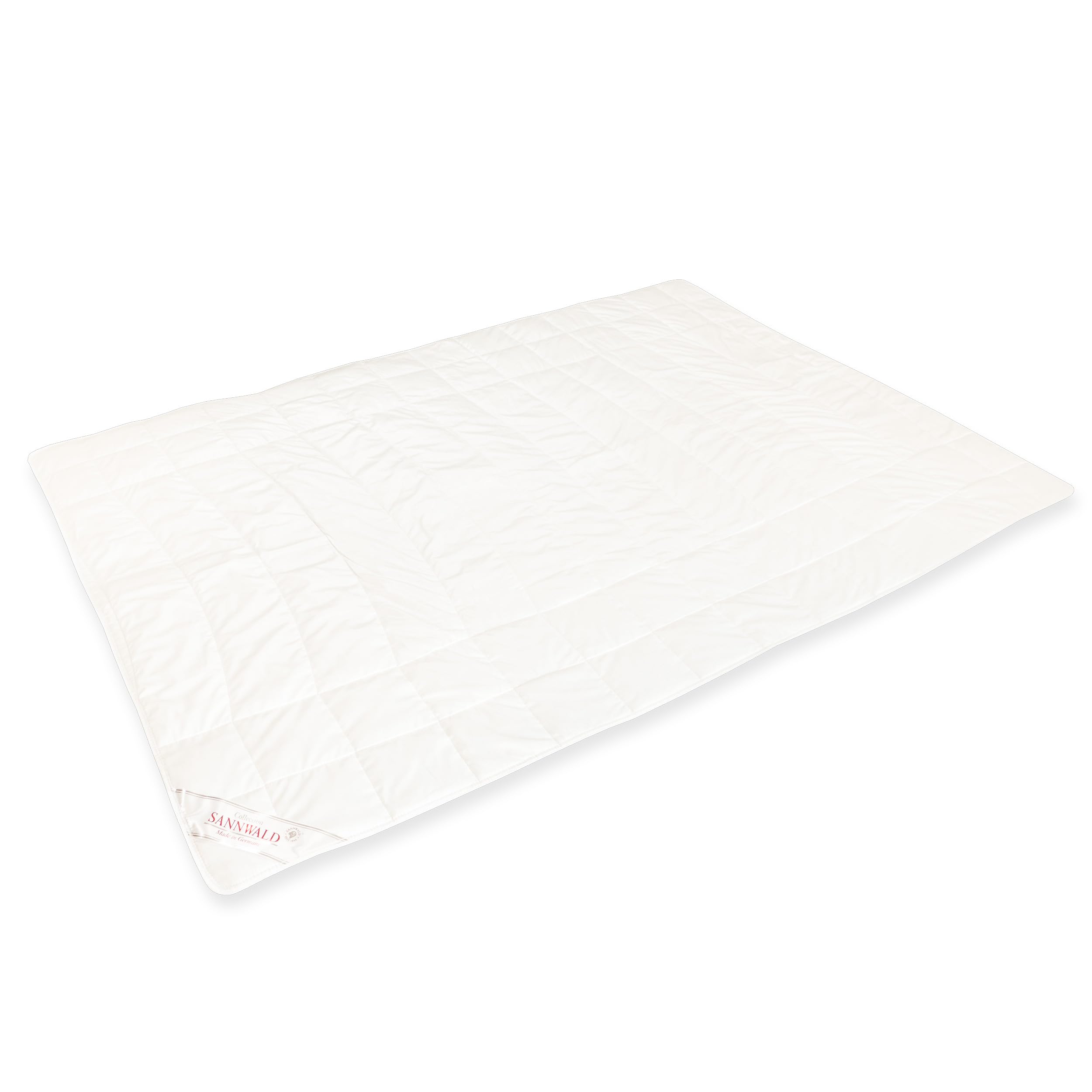 Como Sommerbettdecke 60% Leinen 40% Wildseide Bezug 100% Baumwolle 135x200 | OEKO-TEX STANDARD 100, bei 30°C waschbar, atmungsaktiv, trocknergeeignet, kühlend & feuchtigkeitsregulierend, Sommerdecke