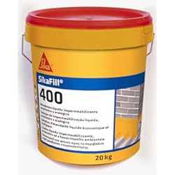 Microcemento Sobre Madera SikaFill 400, Membrana líquida impermeabilizante para cubiertas, 20kg, Rojo