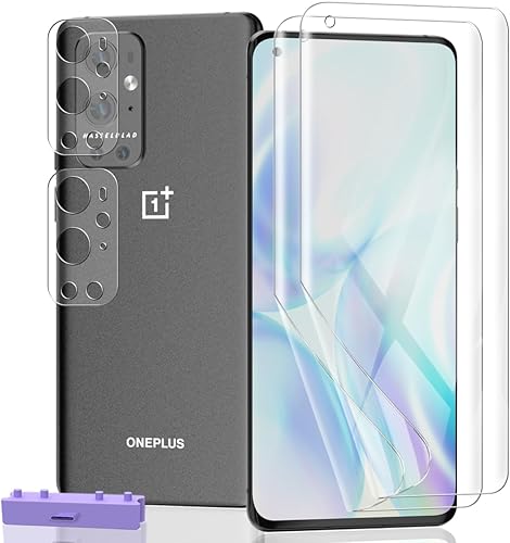 Miniatura 52 de Paquete de 3+2 protectores de pantalla para Samsung Galaxy S25 Ultra Flexible TPU Film (no vidrio) con protector de lente de cámara de vidrio